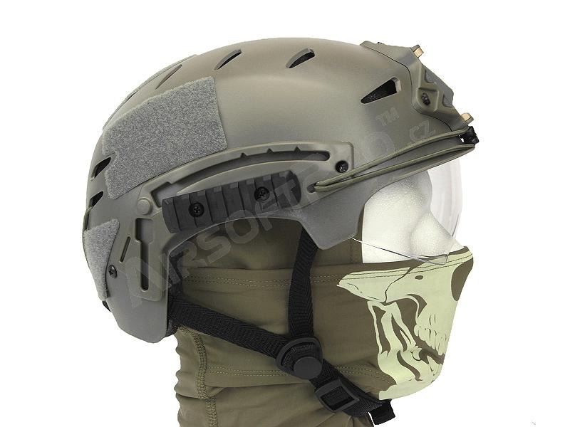 EXF BUMP Helmet with the foldable visor - FG [EmersonGear]