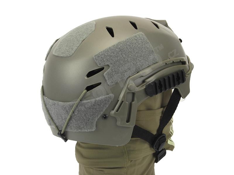 Vojenská helma EXF BUMP se sklopným zorníkem - FG [EmersonGear]