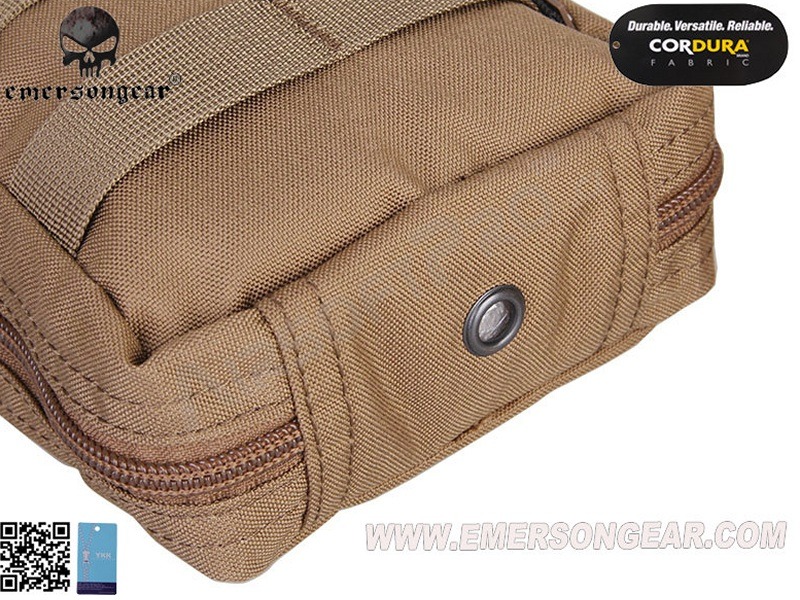 Molle 18*12.5*7cm Utility Pouch - Coyote Brown (CB) [EmersonGear]