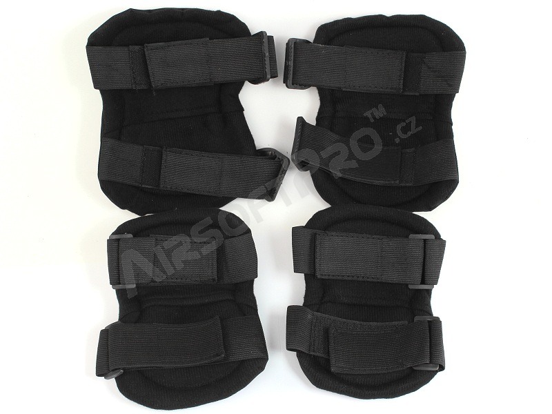 Tactical elbow and knee pad set - black [EmersonGear]