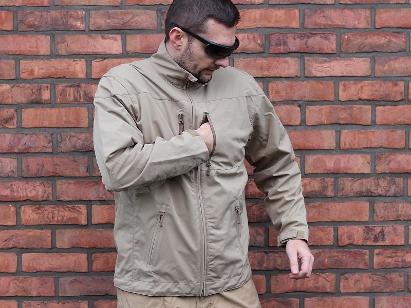 Soft Shell Windbreaker jacket - DE, L size [EmersonGear]