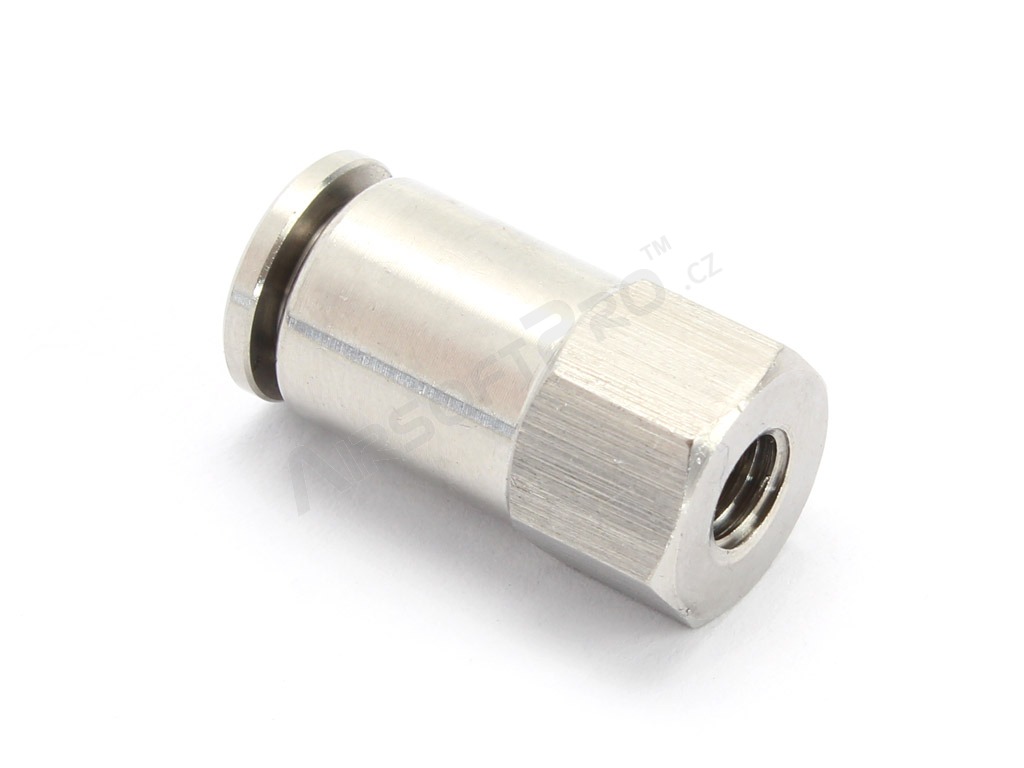 HPA 6 mm hose coupling - straight - female M6 thread [EPeS]