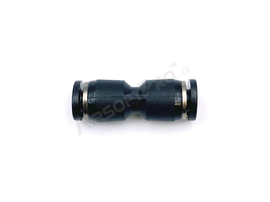 HPA hose coupling double-side straight - 4 mm [EPeS]
