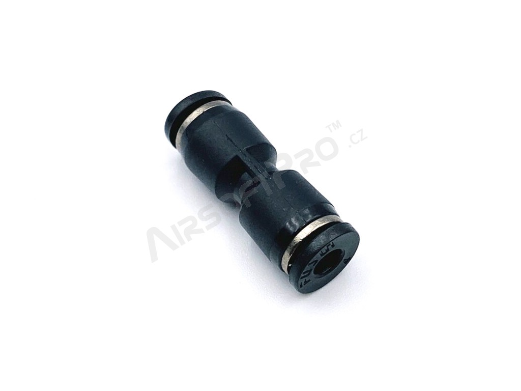 HPA hose coupling double-side straight - 4 mm [EPeS]