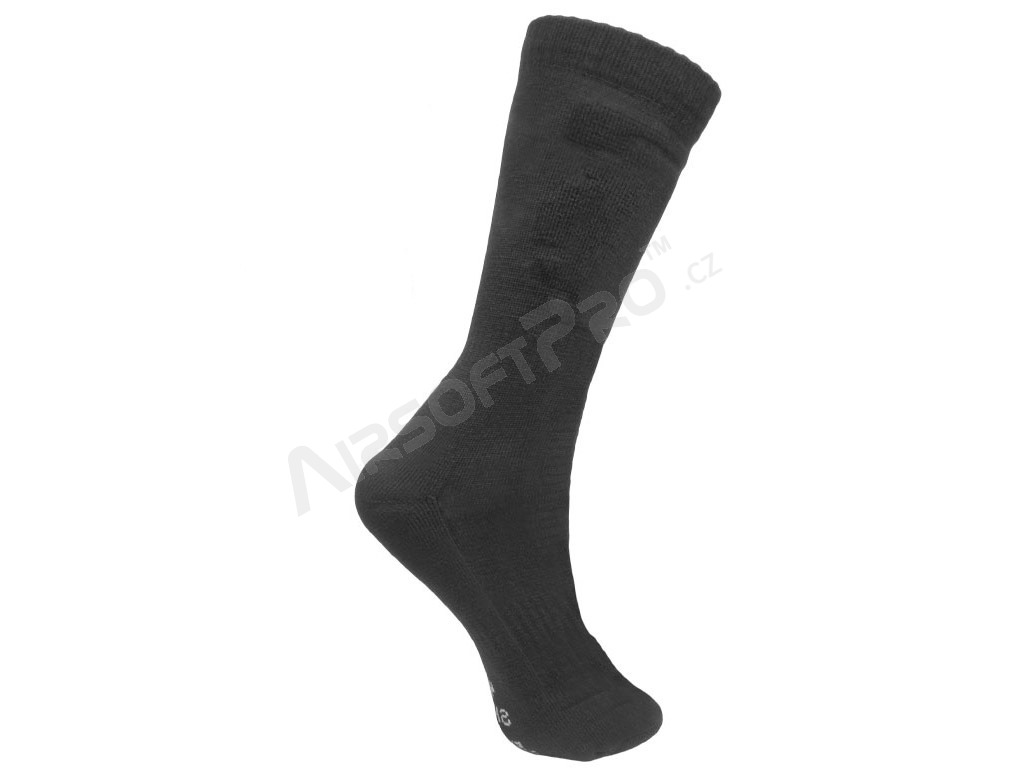 Antibacterial socks SNIPER with silver ions - black, size 43-45 [ESP]