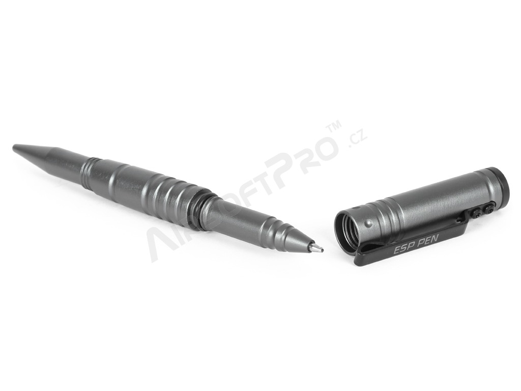 Kompaktní taktické pero s rozbíječem skel KBT-03 - titanové [ESP]