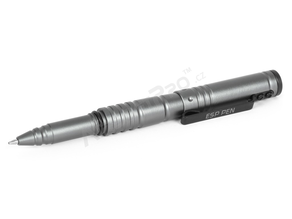 Compact tactical pen with glass breaker KBT-03 - titan [ESP]