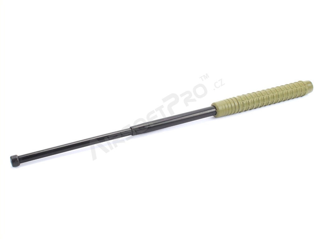 Hardened expandable baton, 21” / 530 mm, ExB-21H with BH-54 holder - Army Green [ESP]