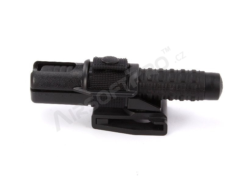 Hardened expandable baton, black, 16” / 405 mm, ExB-16H with BH-54 holder [ESP]