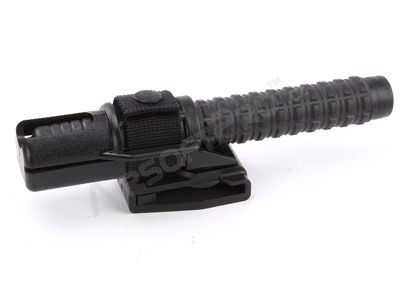 Hardened expandable baton, black, 23” / 585 mm, ExB-23H with BH-54 holder [ESP]