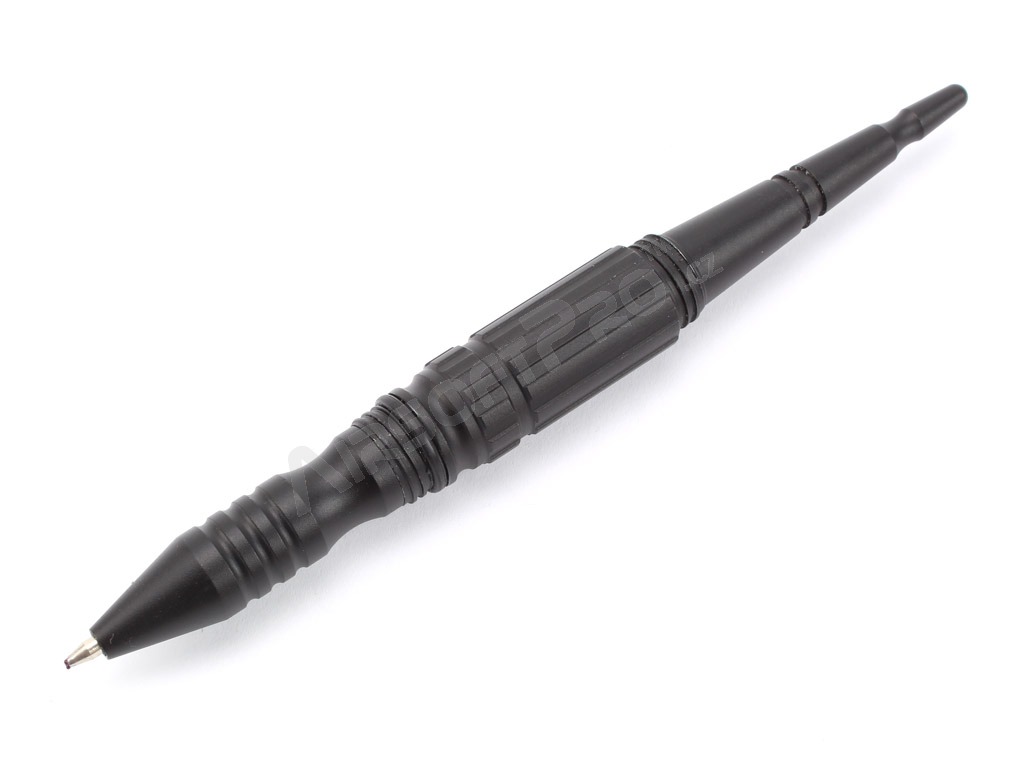 Compact tactical pen with glass breaker KBT-02 - black [ESP]
