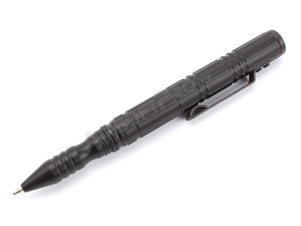 Kompaktní taktické pero s rozbíječem skel KBT-02 - černé [ESP]