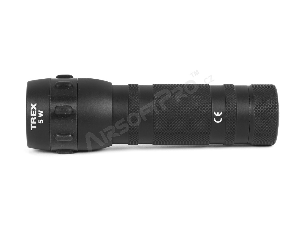 Night Police set TREX – flashlight, red signal cone and nylon holder [ESP]