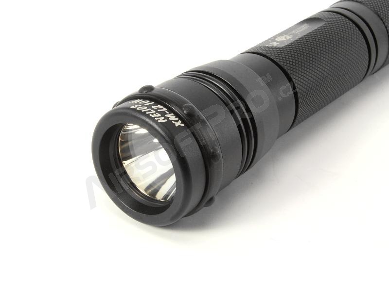 Tactical 10W LED  flashlight HELIOS 10-34 + USB adapter and battery [ESP]