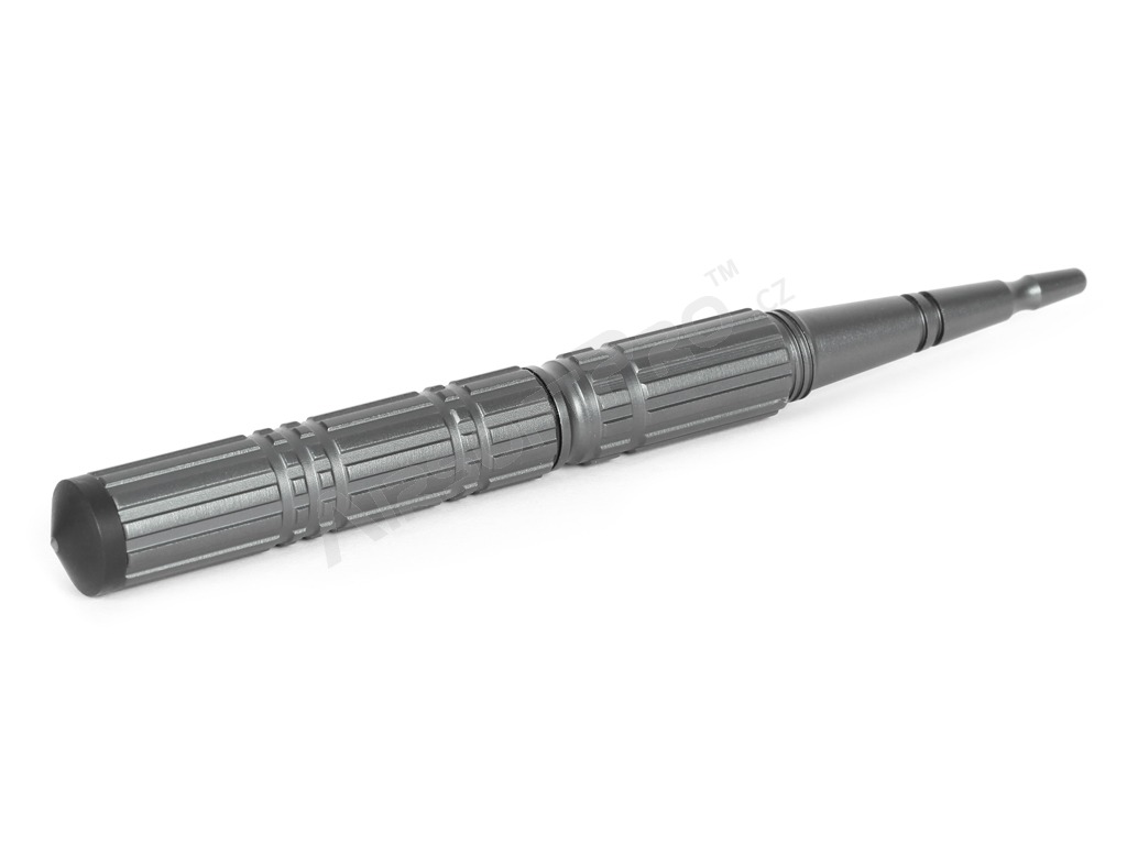 Kompaktní taktické pero s rozbíječem skel KBT-02 - titanové [ESP]