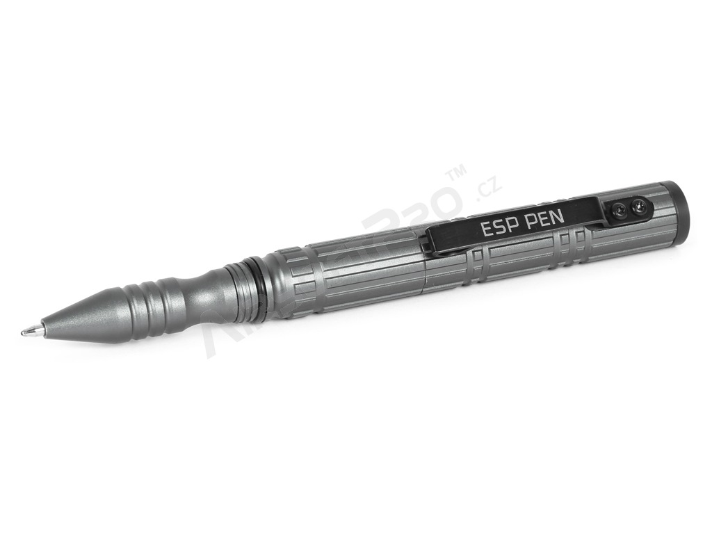 Kompaktní taktické pero s rozbíječem skel KBT-02 - titanové [ESP]