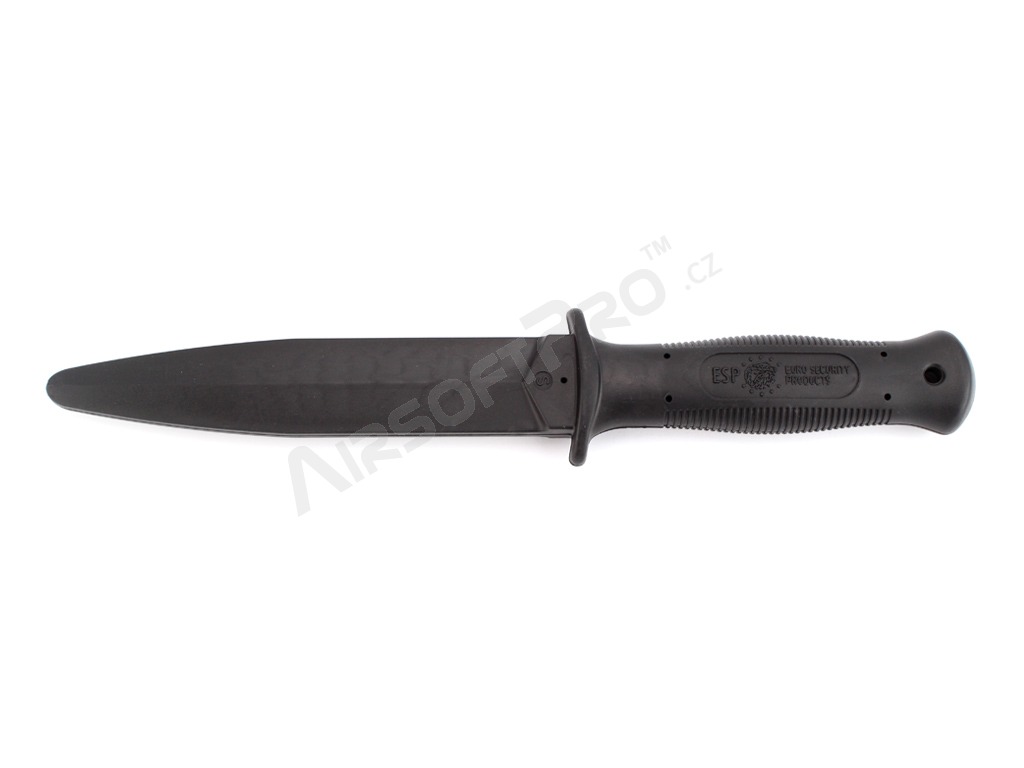 Tréninkový nůž TK-01-S (měkčí verze) - černý [ESP]