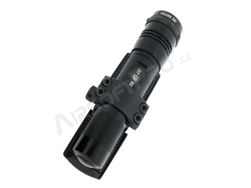 Mounting for tactical flashlights HELIOS and BARRACUDA (WR-25) [ESP]