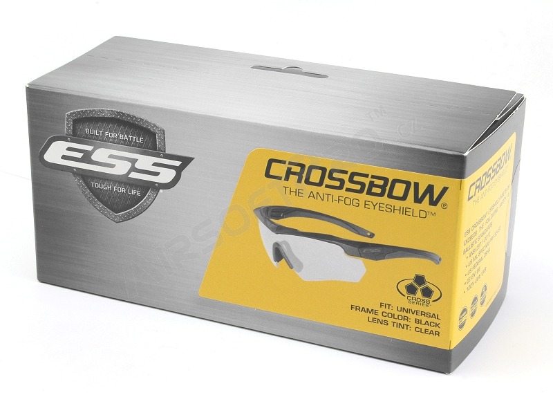 Ochranné brýle Crossbow ONE s balistickou odolností - čiré [ESS]