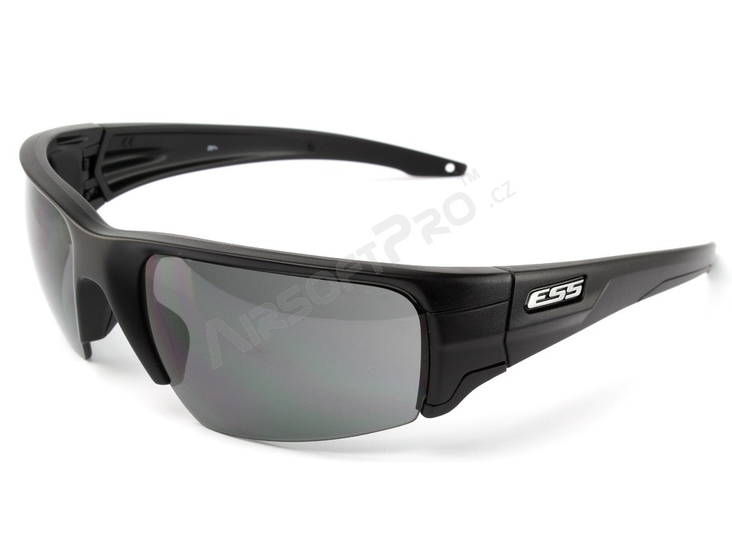 Crowbar glasses with ballistic resistance - clear, black [ESS]