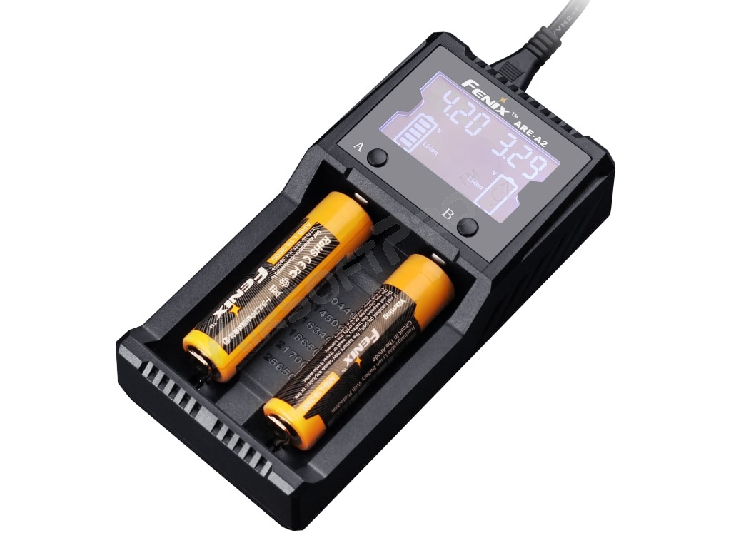Charger ARE-A2 for Li-ion, NiMH battery [Fenix]