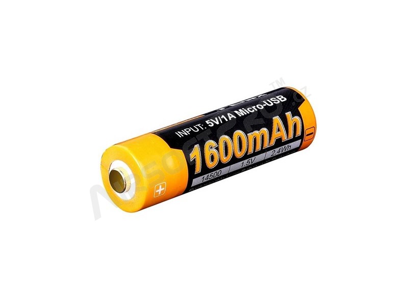 Rechargeable USB battery AA 1600 mAh (Li-ion) [Fenix]