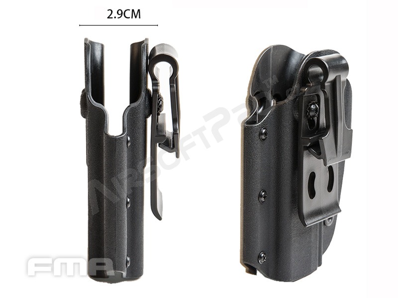 Opaskové pouzdro KYDEX pro pistole G17, standardní přezka - Desert [FMA]
