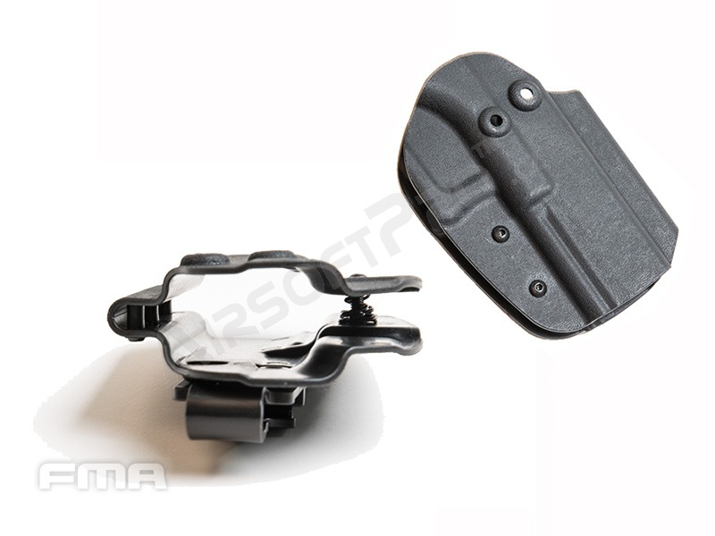Belt KYDEX holster for G17 pistols, Tek-Lok belt buckle - Desert [FMA]