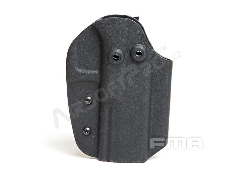 Belt KYDEX holster for G17 pistols, standard belt buckle - Black [FMA]