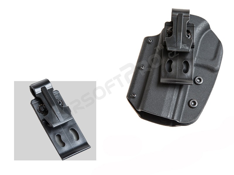 Opaskové pouzdro KYDEX pro pistole G17, standardní přezka - Desert [FMA]