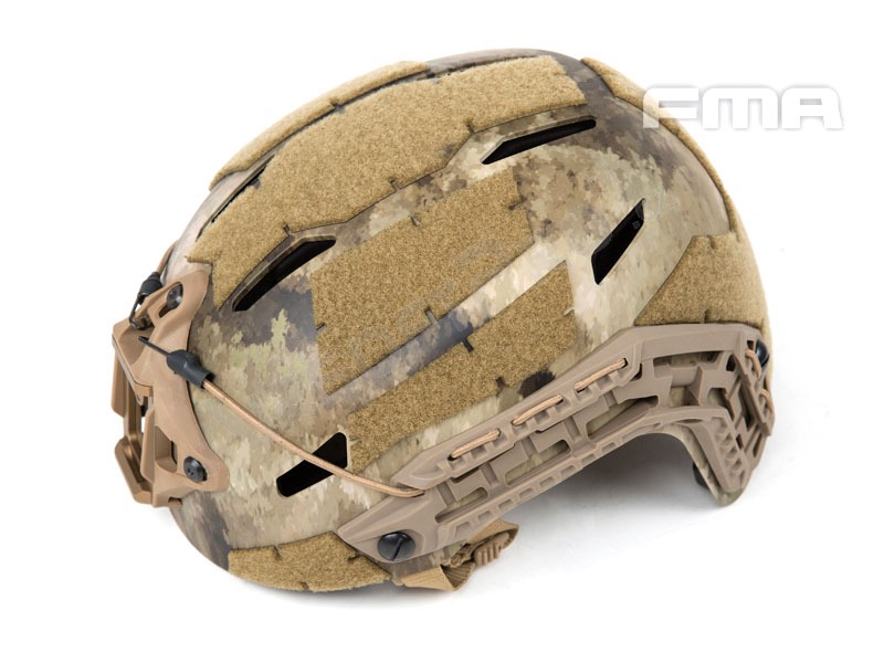 Caiman Bump Helmet New Liner Gear Adjustment - ATacs, Size M/L [FMA]