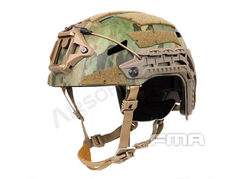 Caiman Bump Helmet New Liner Gear Adjustment - ATacs FG, Size M/L [FMA]