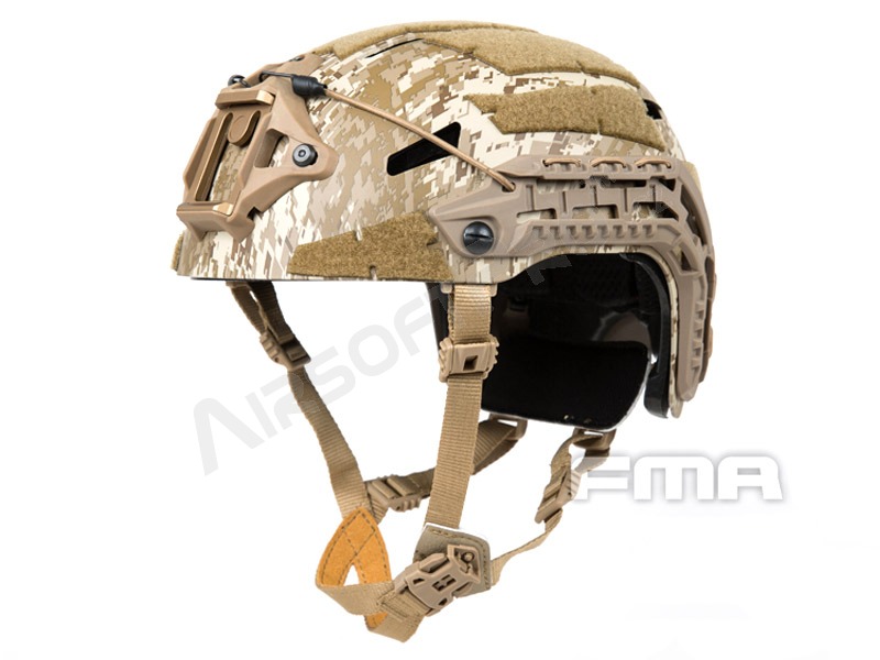 Caiman Bump Helmet New Liner Gear Adjustment - Digital Desert [FMA]