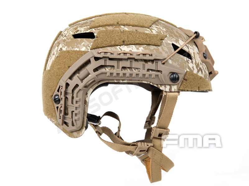 Caiman Bump Helmet New Liner Gear Adjustment - Digital Desert, Size M/L [FMA]