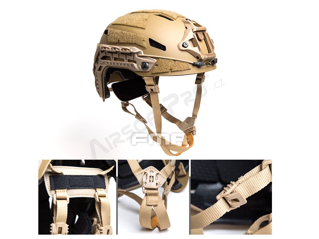 Caiman Bump Helmet New Liner Gear Adjustment - Desert [FMA]