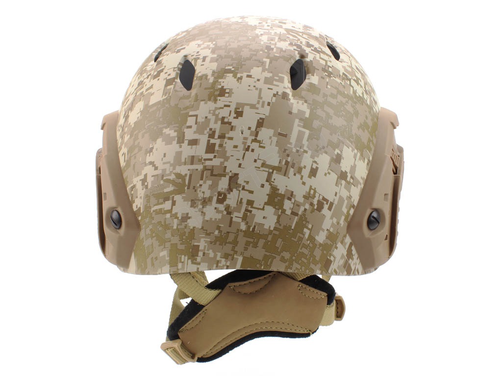 Vojenská helma FAST Base Jump - Digital Desert [FMA]