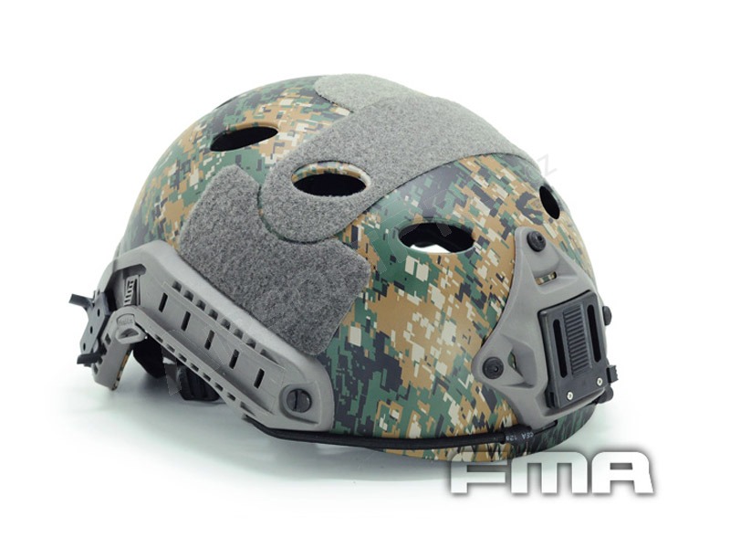 FAST PJ type Helmet - Digital Woodland, Size M/L [FMA]