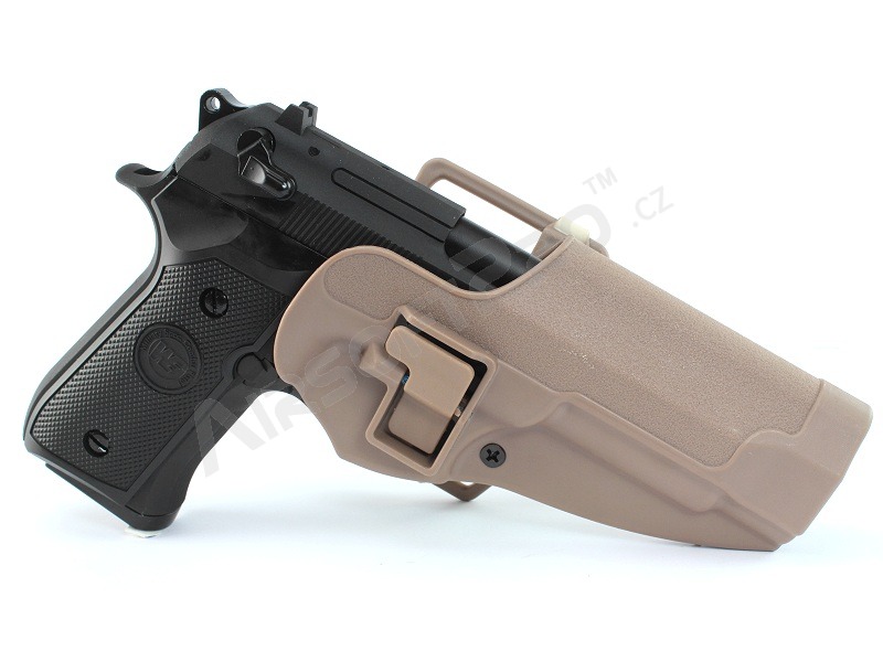 Opaskové plastové pouzdro pro pistole M92 a M9 - DE [FMA]