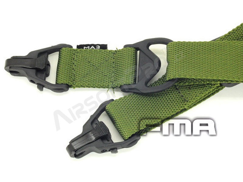 Multi-Mission MA3 single and two point sling - green [FMA]