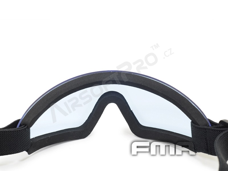 Ochranné brýle Low Profile Černé - Modré [FMA]