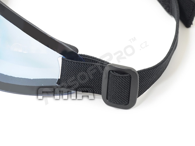 Ochranné brýle Low Profile Černé - Modré [FMA]