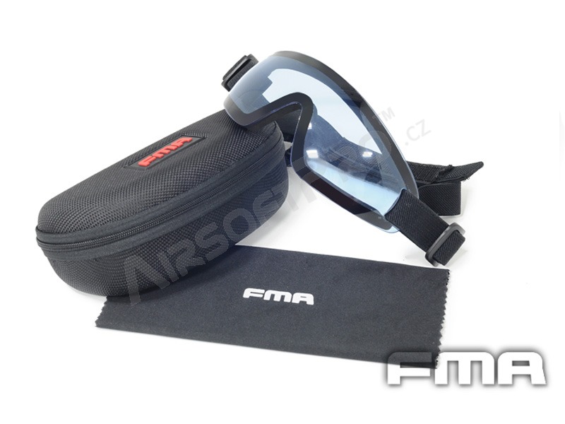 Protective glasses Low Profile Black - blue [FMA]