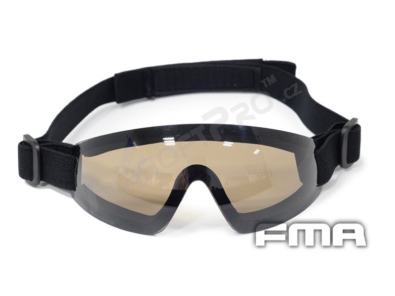 Ochranné brýle Low Profile Černé - Bronzové [FMA]