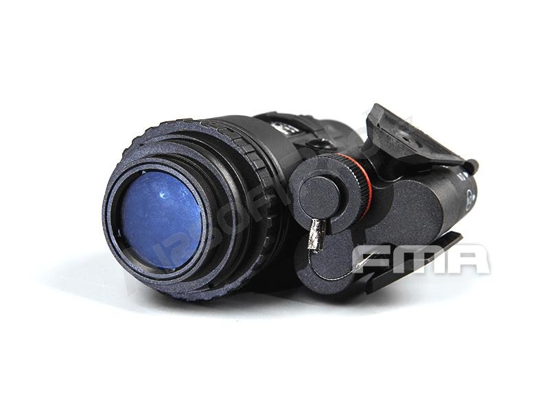 PVS18 Dispositif de vision nocturne factice, métal, nouveau modèle - noir [FMA]