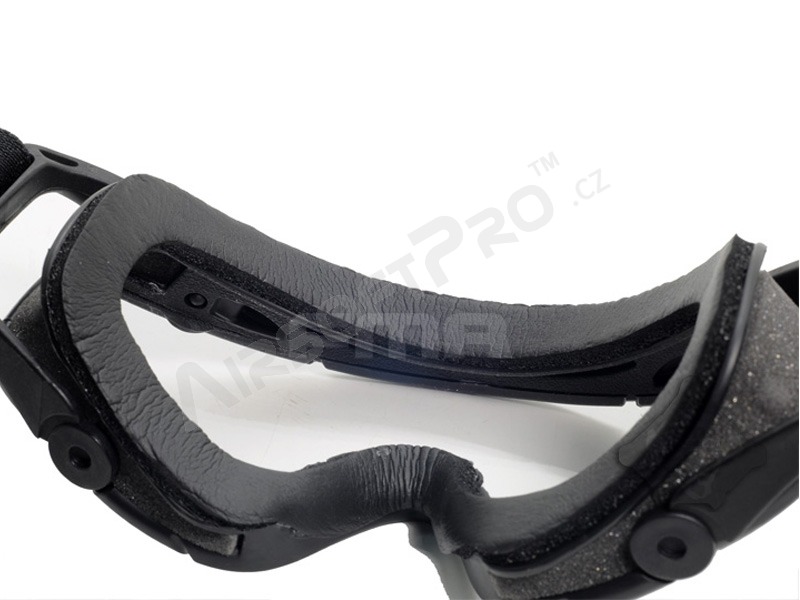 Tactical SI goggle for hemlet Black - clear, smoke grey [FMA]