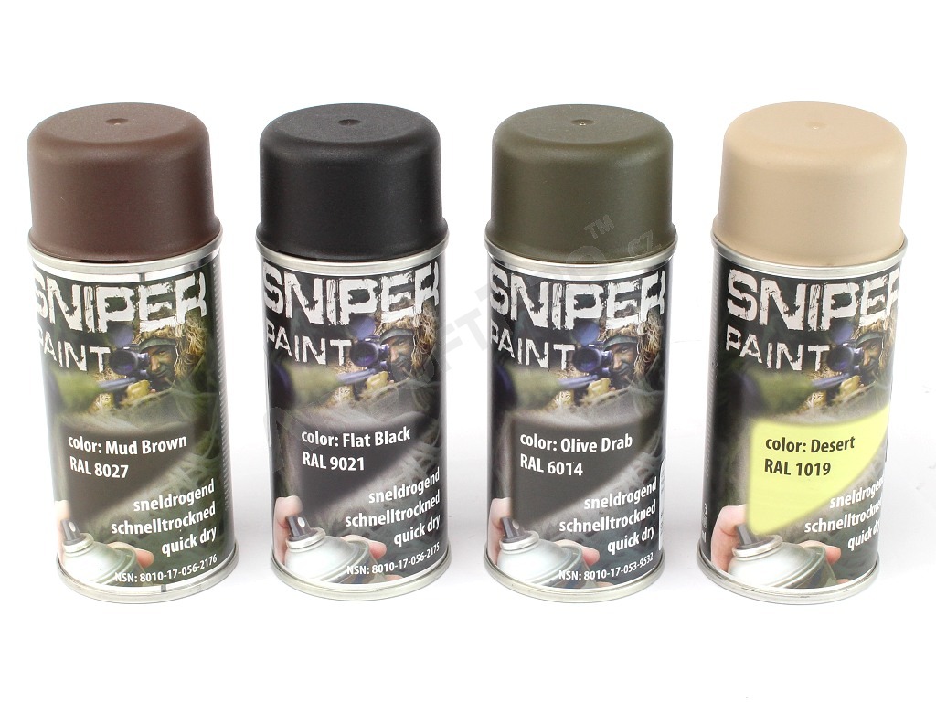 Spray army paint 150 ml - Olive drab [Fosco]