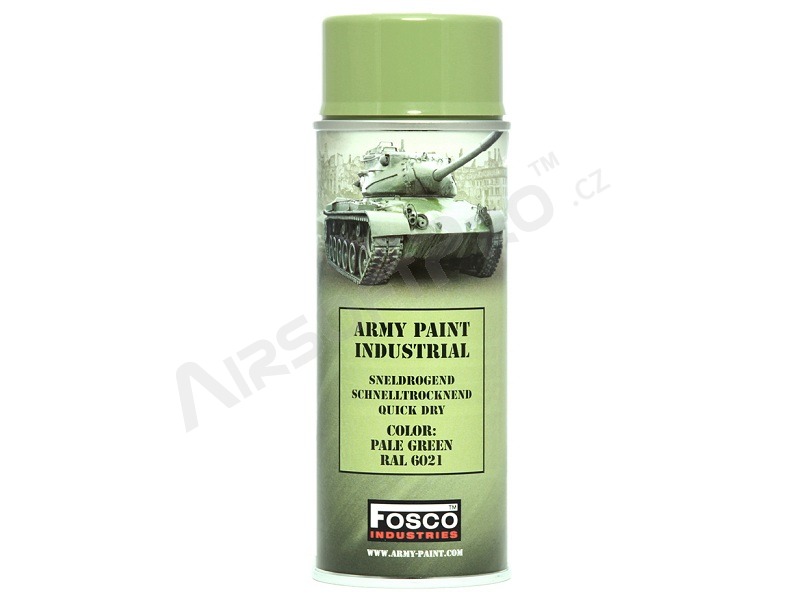 Peinture armée en spray 400 ml - Vert pâle [Fosco]