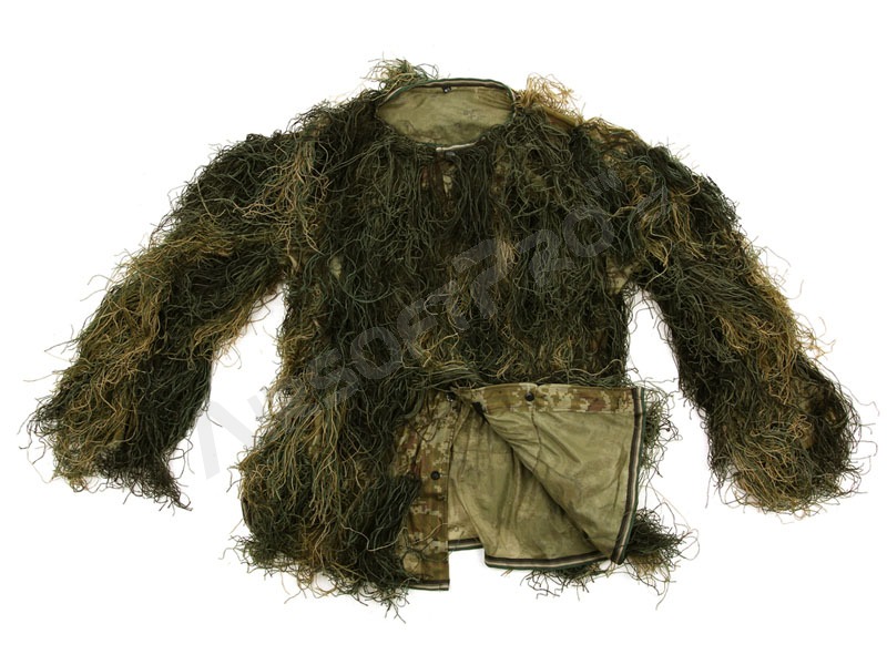 Maskovací oblek (hejkal) Special Forces pro odstřelovače - Woodland, Vel. XL-XXL [Fosco]