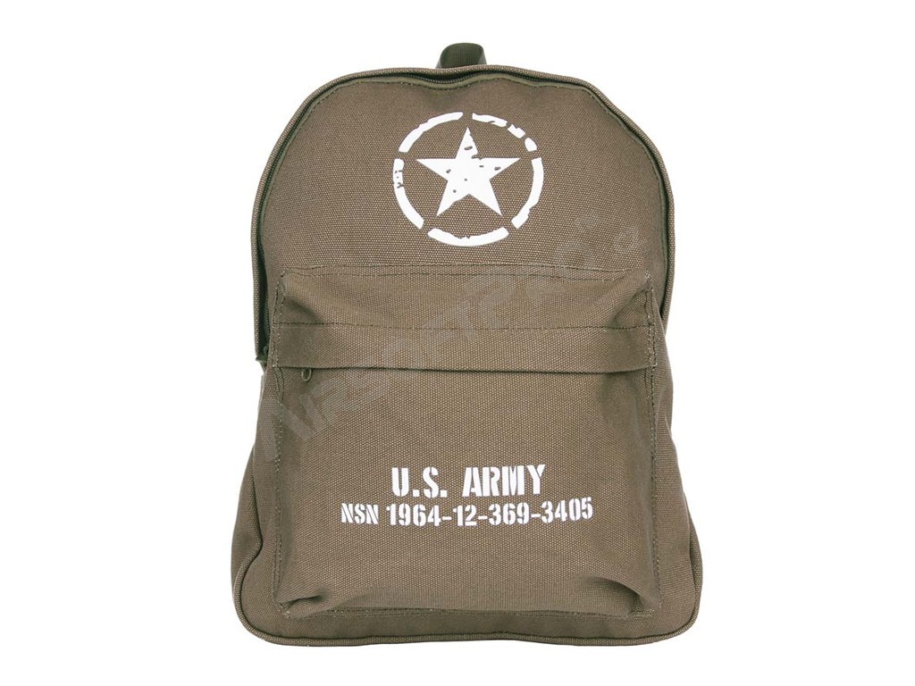 Sac à dos camouflage pour enfants 11L U.S. Army - vert [Fostex Garments]