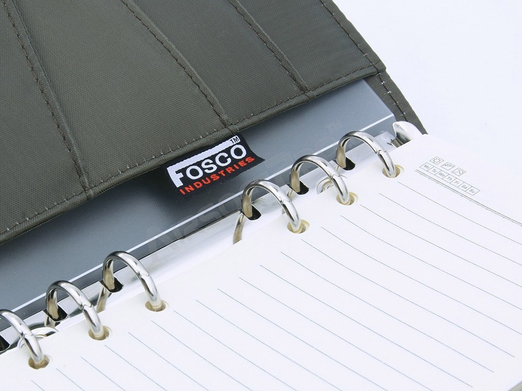 Padded outdoor/tactical notebook small (A6) - Olive Drab [Fosco]